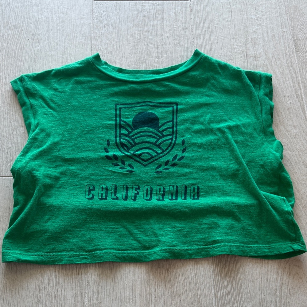 Sundry Green California Top